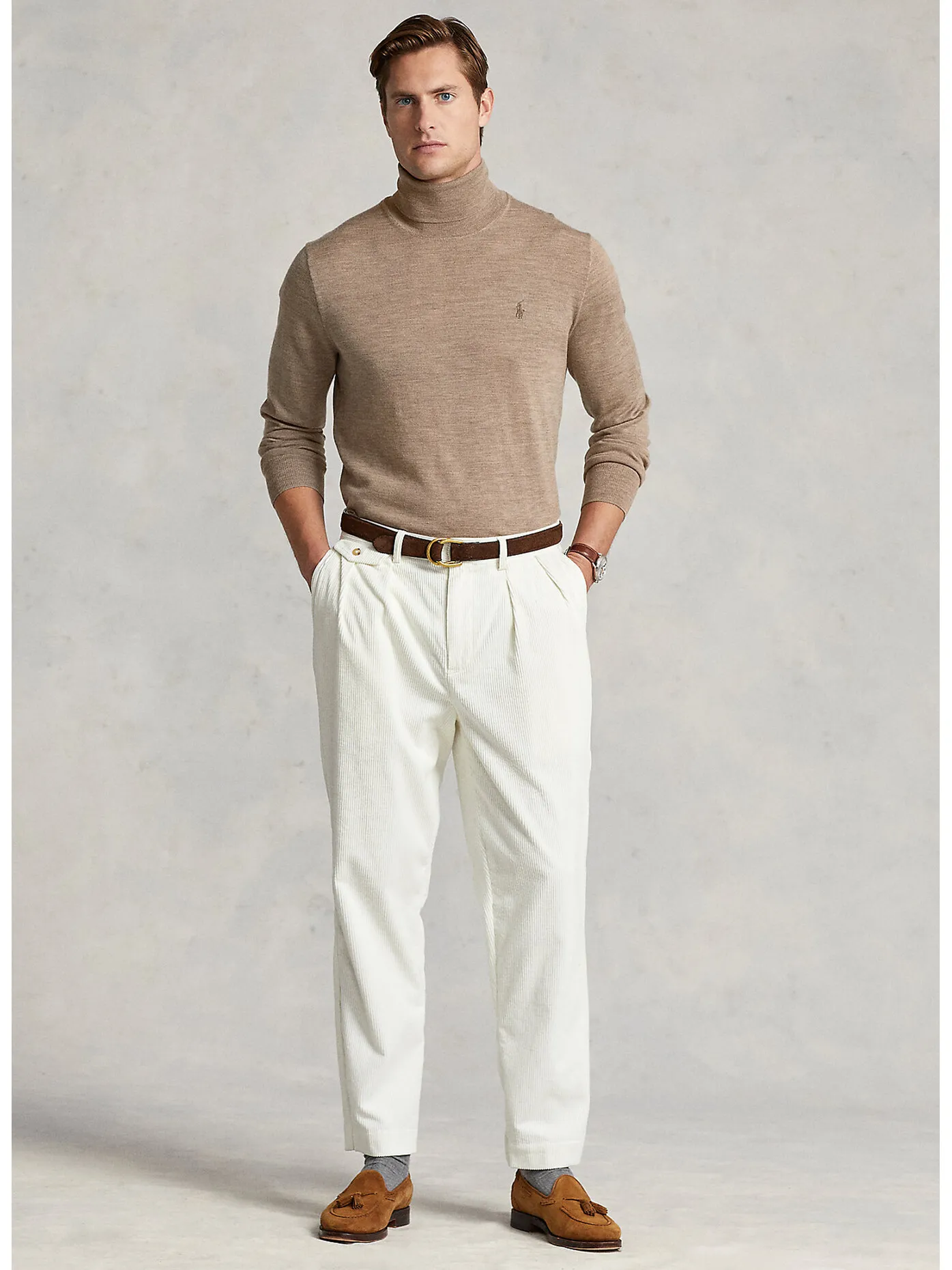     -POLO RALPH LAUREN    -PULLOVER A COLLO ALTO-