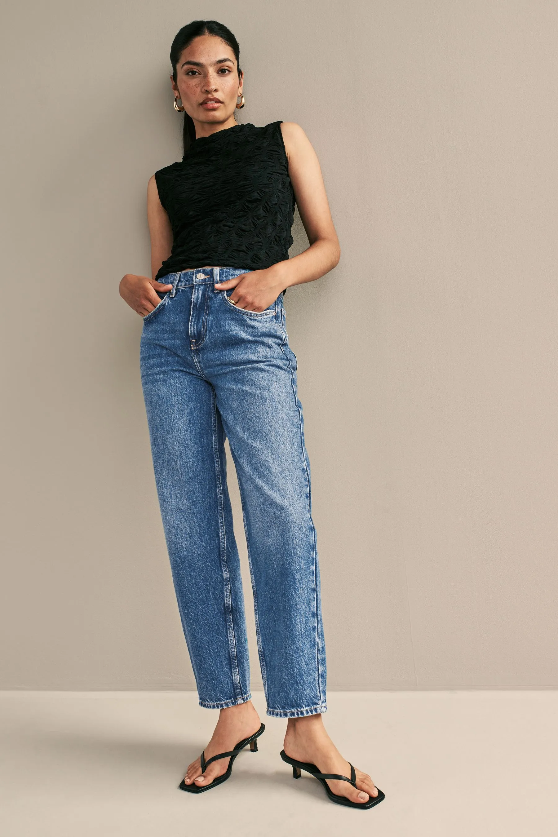 100% Jeans a botte in cotone    