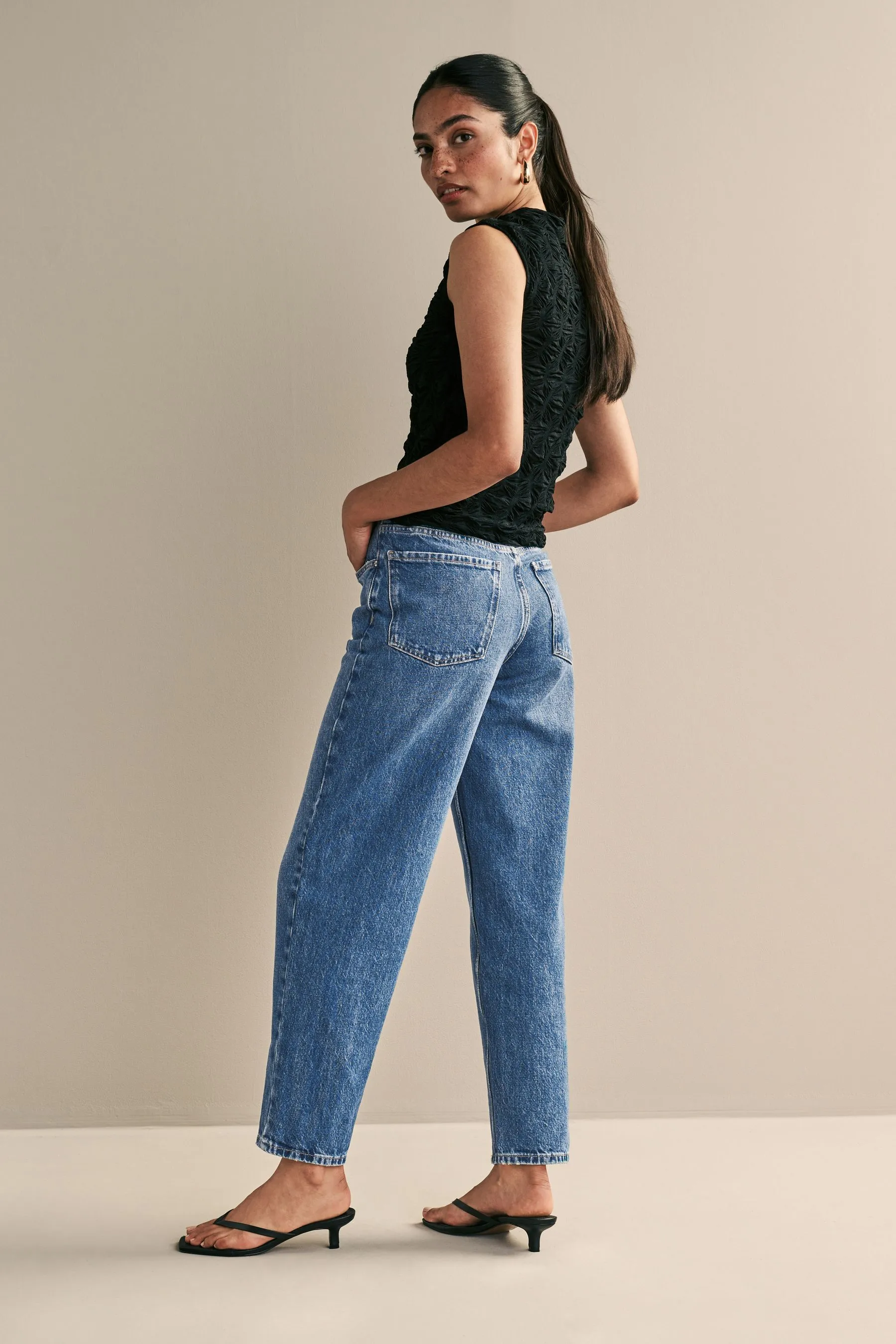 100% Jeans a botte in cotone    