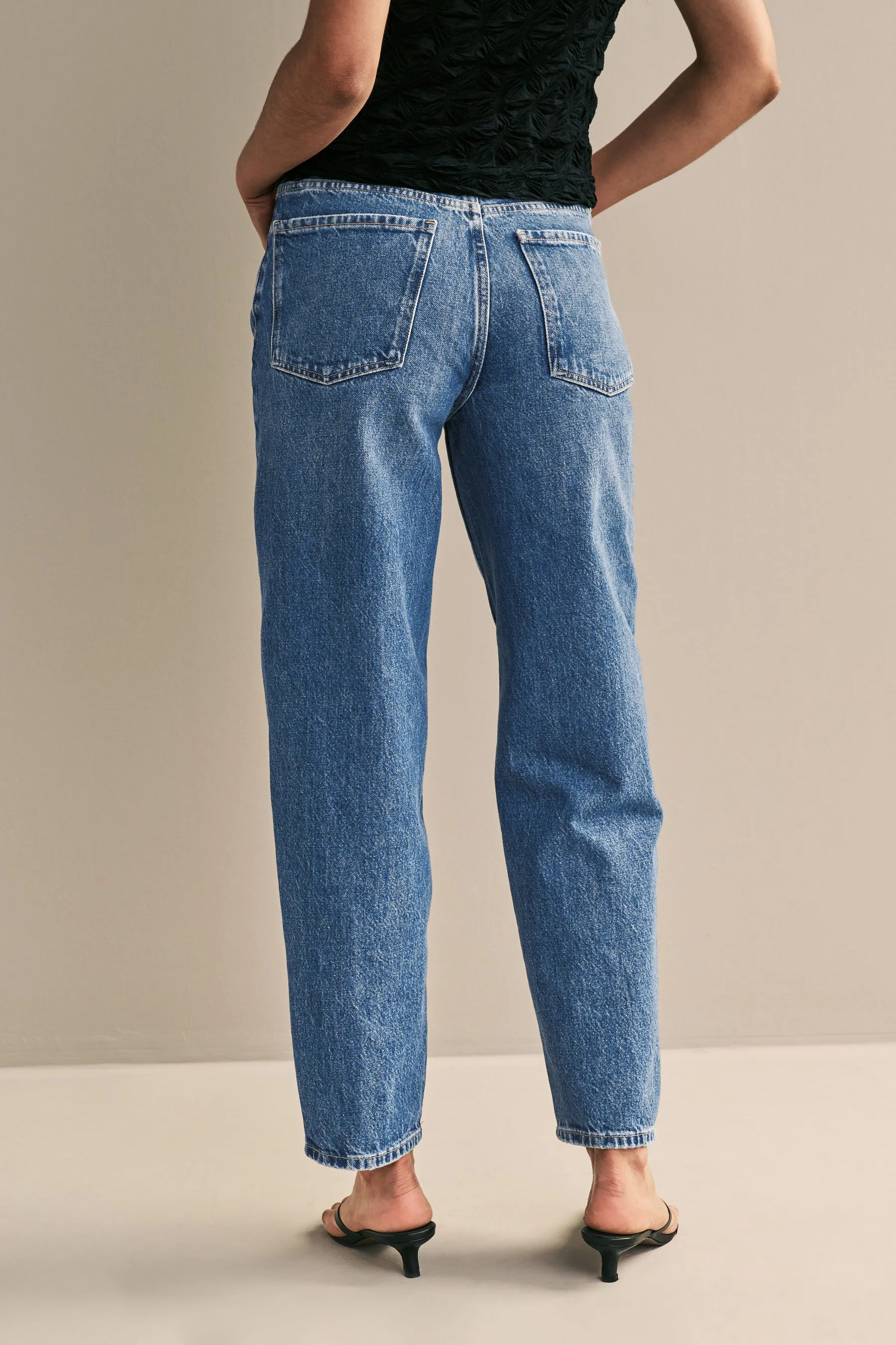 100% Jeans a botte in cotone    