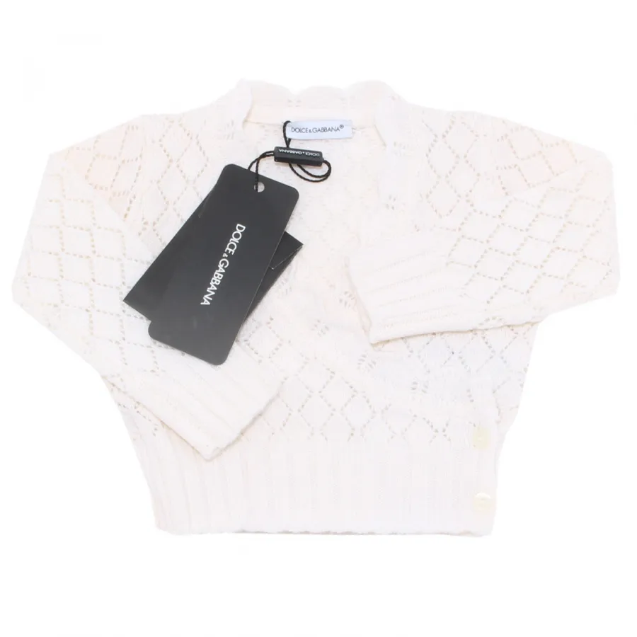 1101L cardigan bimba GIRL DOLCE&GABBANA D&G wool maglione jumper