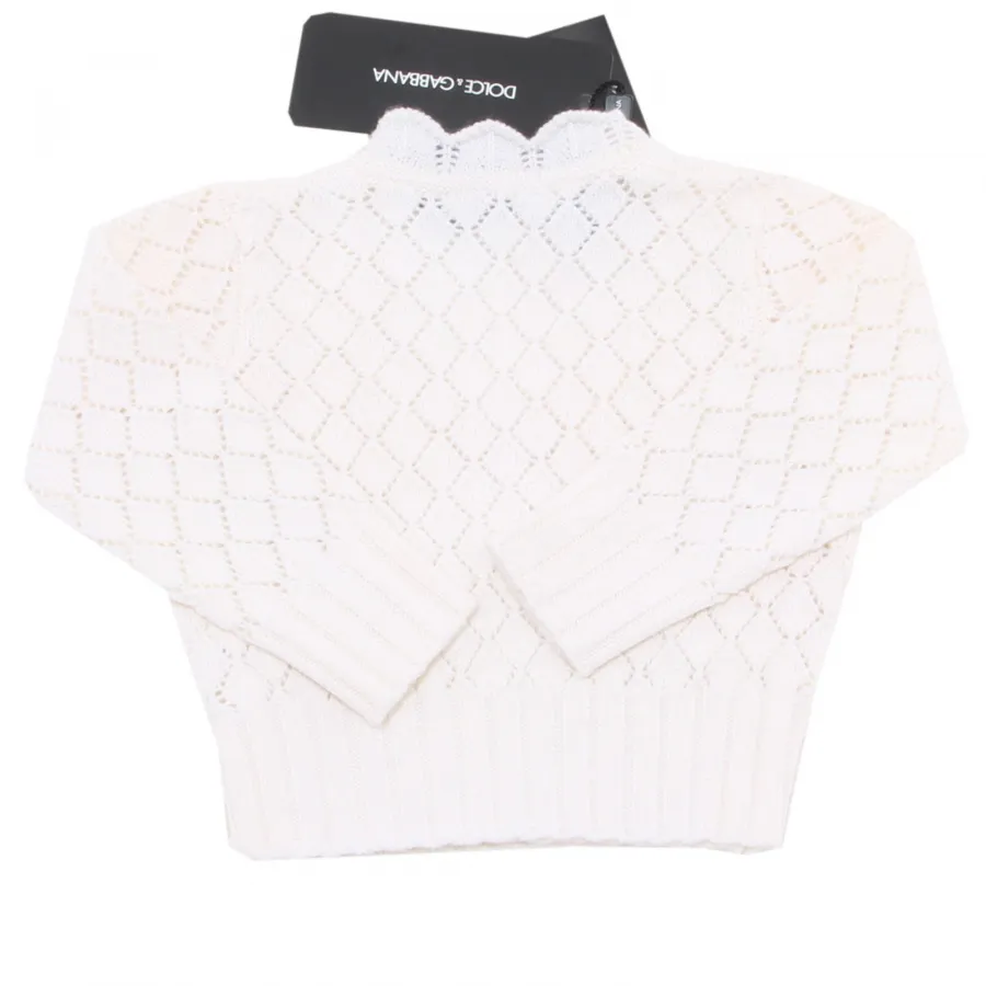 1101L cardigan bimba GIRL DOLCE&GABBANA D&G wool maglione jumper