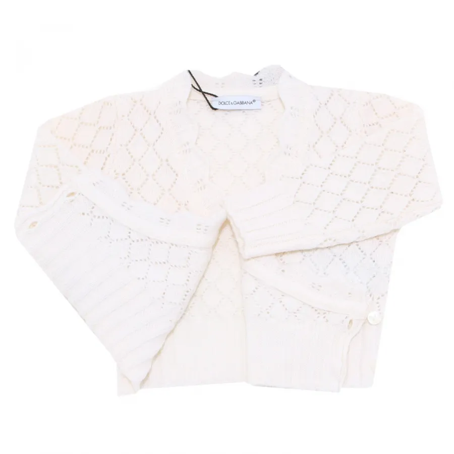 1101L cardigan bimba GIRL DOLCE&GABBANA D&G wool maglione jumper