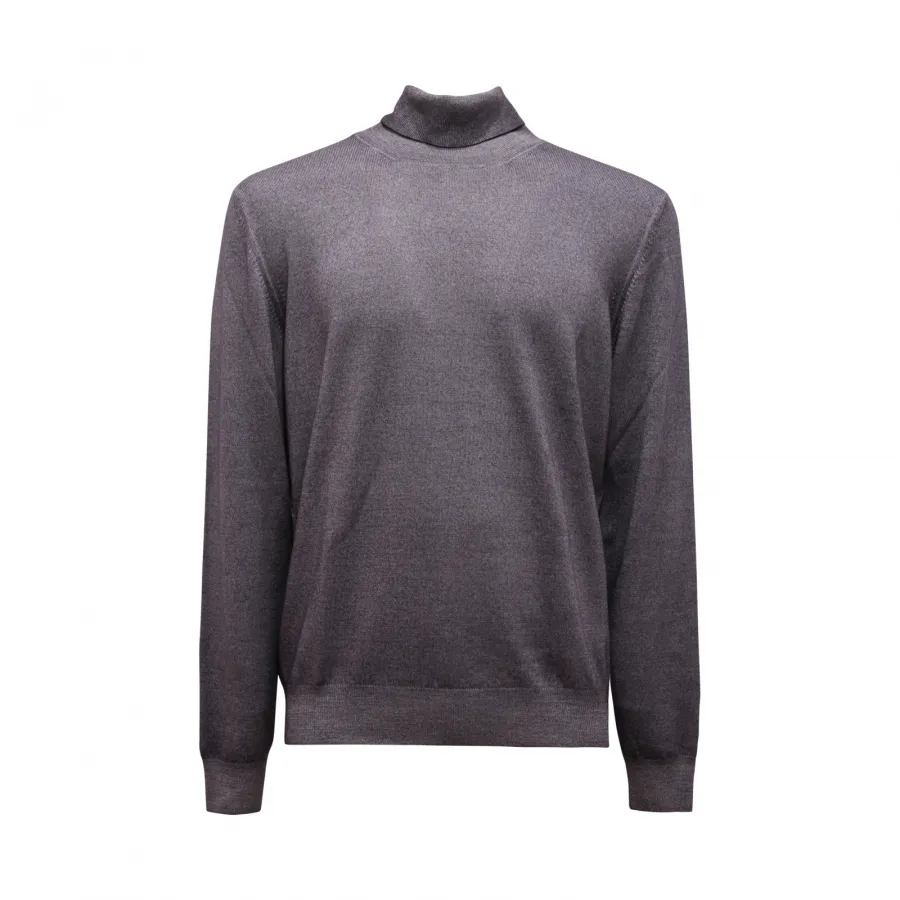 1384AZ DOLCEVITA UOMO LARDINI MAN WOOL TURTLENECK SWEATER