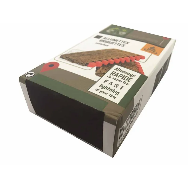 20 Allumettes briquettes