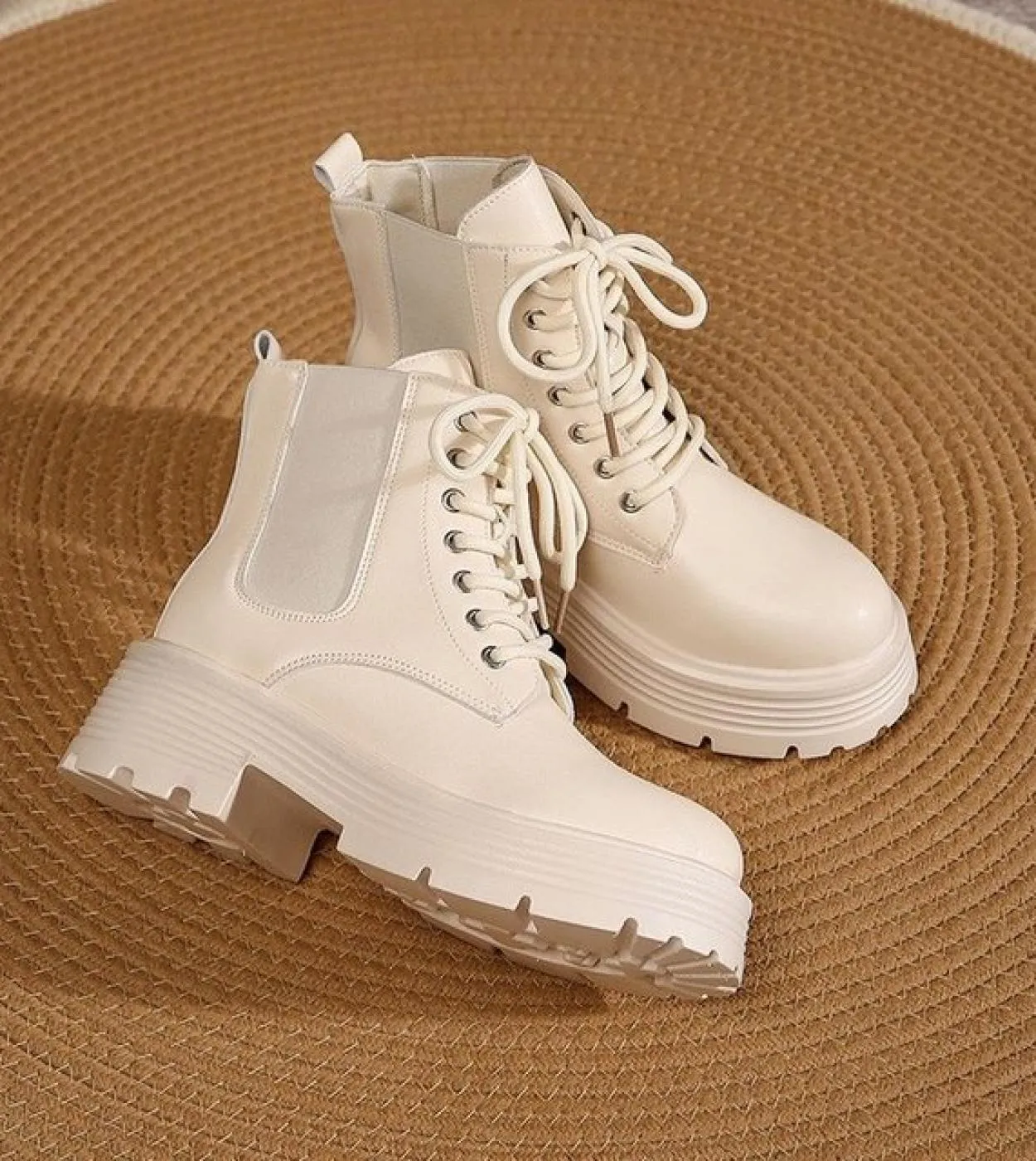 2022 nuovi stivali da donna scarpe stringate per donna stivaletti con cerniera piattaforma scarpe da donna stivali elasticizzati