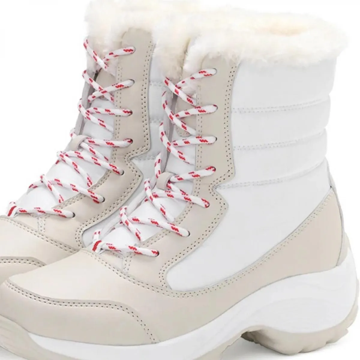 2022 stivali da neve stivaletti caldi in peluche per donna scarpe invernali stivali impermeabili scarpe invernali da donna