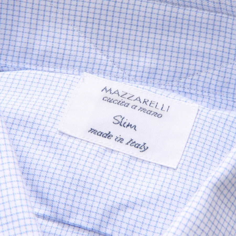 5485AS camicia uomo MAZZARELLI SLIM man shirt