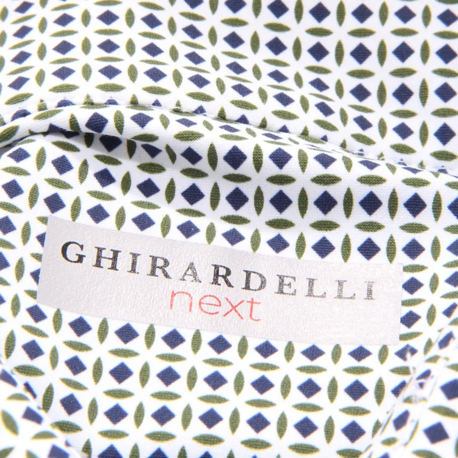 8206AS camicia uomo GHIRARDELLI NEXT man tech shirt