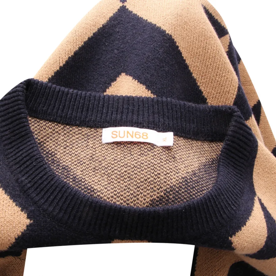 8795AP maglione uomo SUN 68 man sweater blue