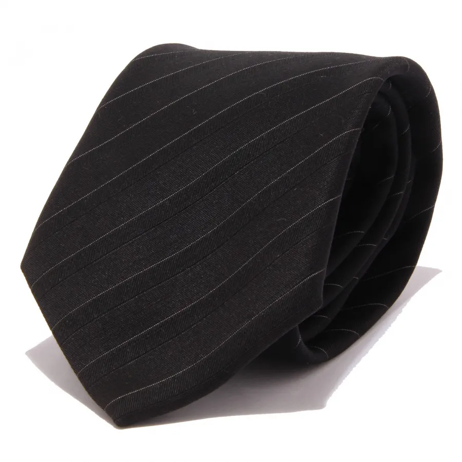 8830W cravatta uomo MESSORI silk black tie men