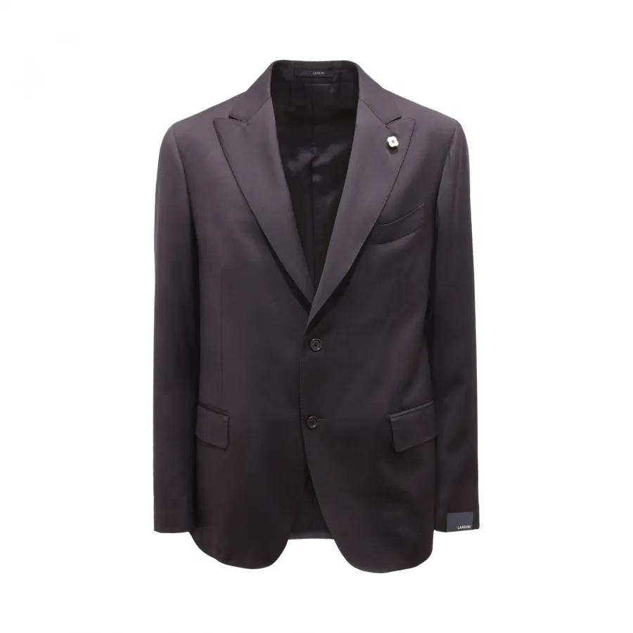9432AZ ABITO UOMO LARDINI MAN WOOL SUIT BLUE DROP 7R