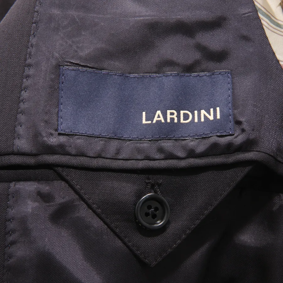 9432AZ ABITO UOMO LARDINI MAN WOOL SUIT BLUE DROP 7R