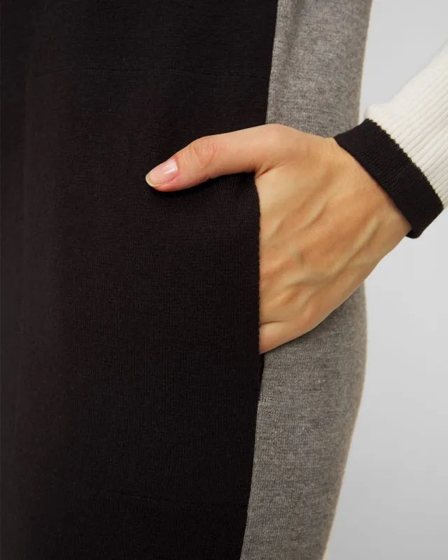 Abito a collo alto in maglia Deha