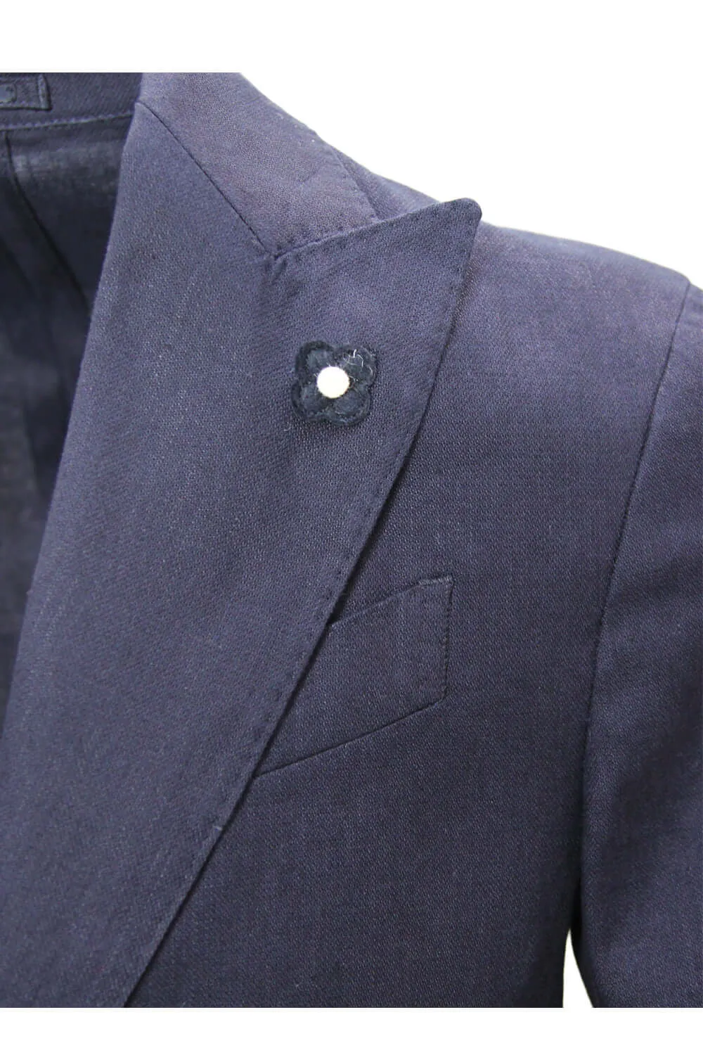Abito con petto a lancia - LARDINI