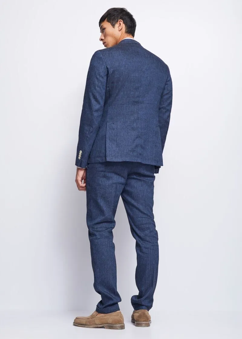 Abito in misto lino stretch