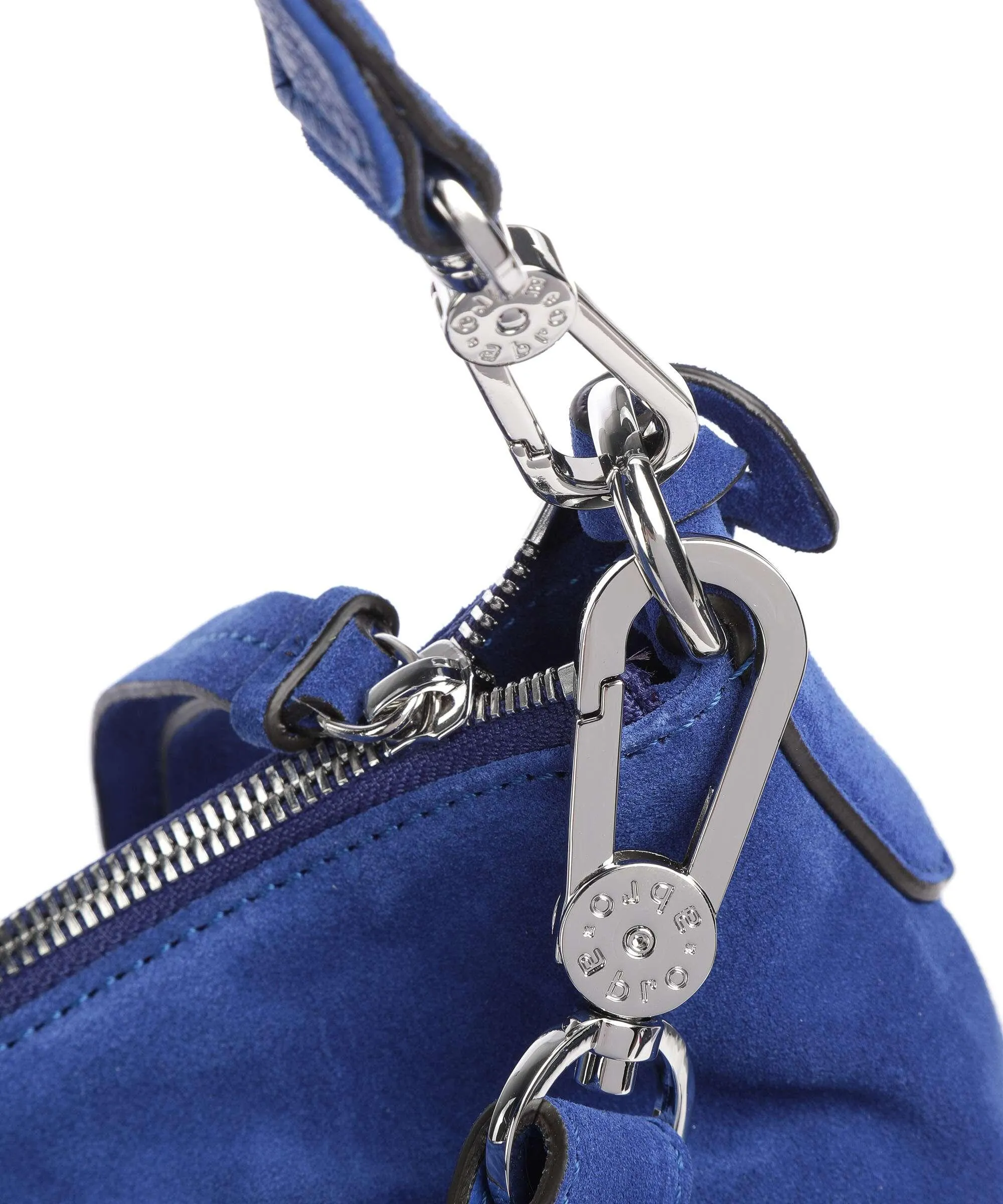  Abro Kaleido Juna Borsa hobo pelle di vitello ruvida blu royal  