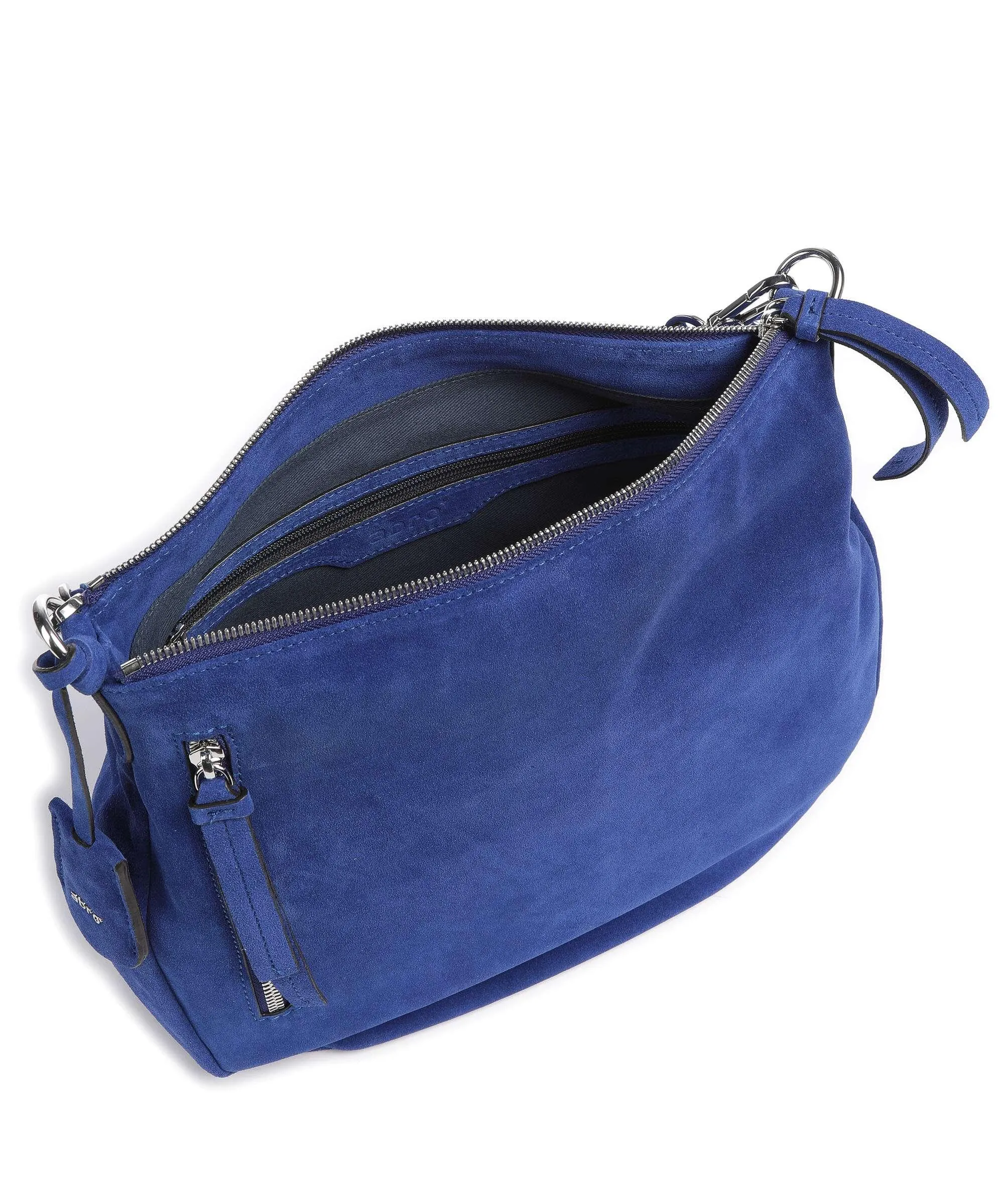  Abro Kaleido Juna Borsa hobo pelle di vitello ruvida blu royal  