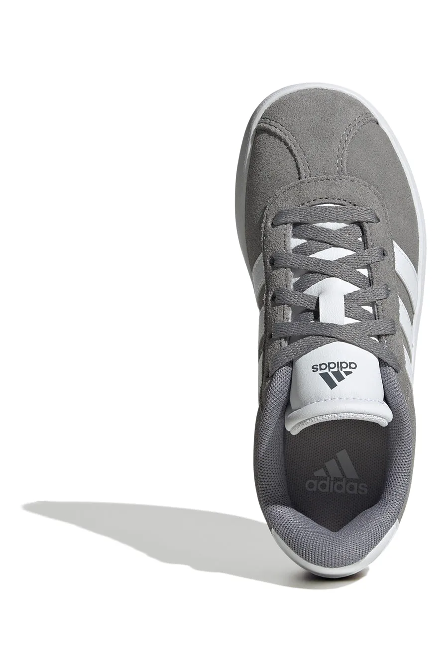   ADIDAS Sneakers Grigie con Dettagli Bianchi Adidas VL Court 3 K