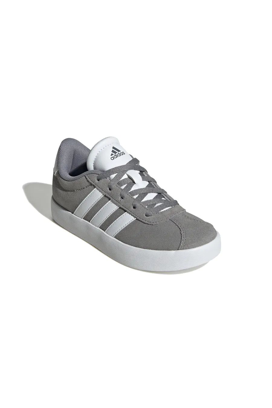   ADIDAS Sneakers Grigie con Dettagli Bianchi Adidas VL Court 3 K