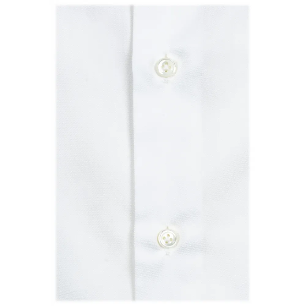 Alessandro Gherardi - Camicia a Manica Lunga - Bianco - Camicia - Handmade in Italy - Luxury Exclusive Collection