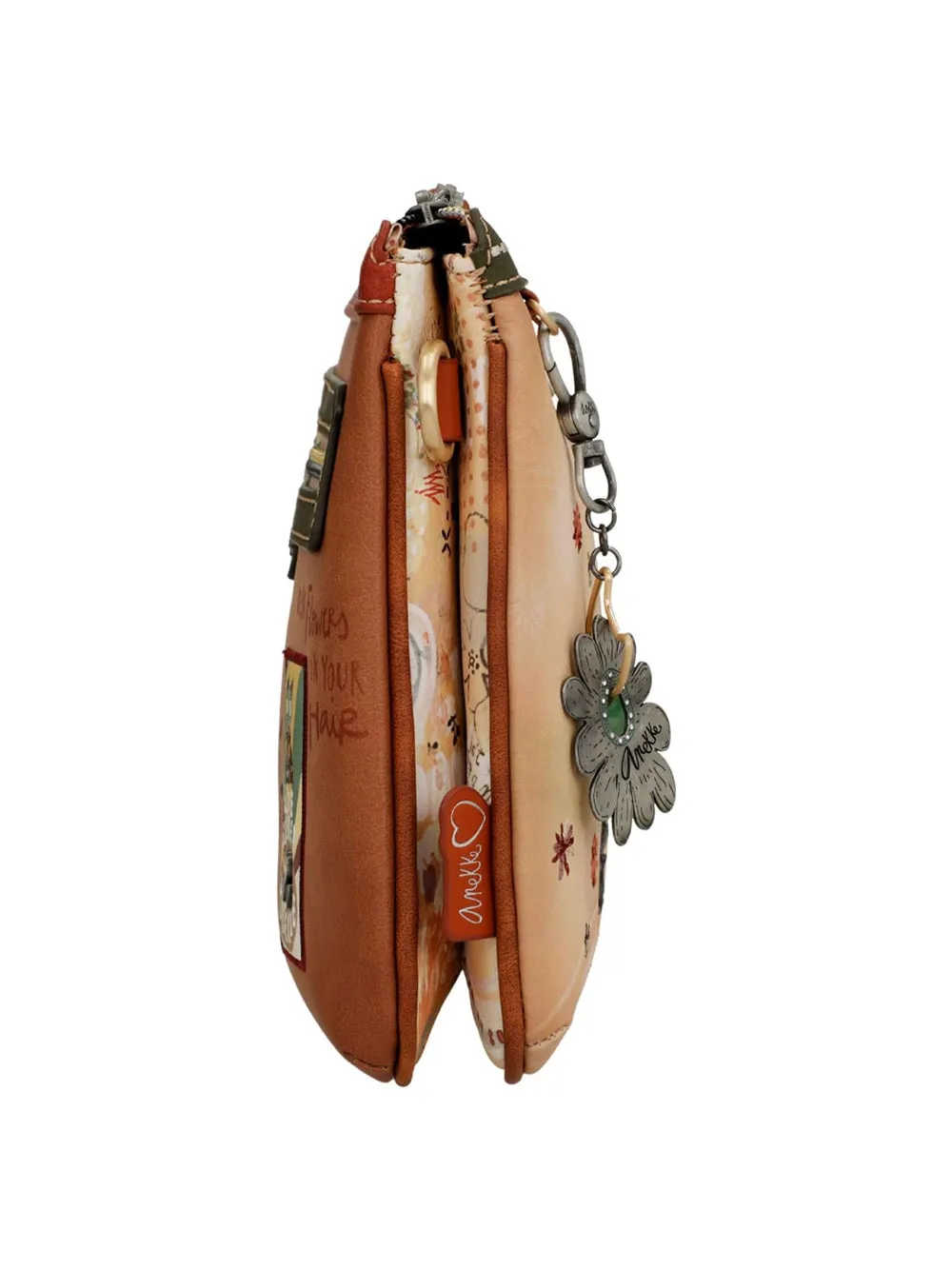 ANEKKE Borsa a Tracolla Donna - Cuoio modello 38803-174