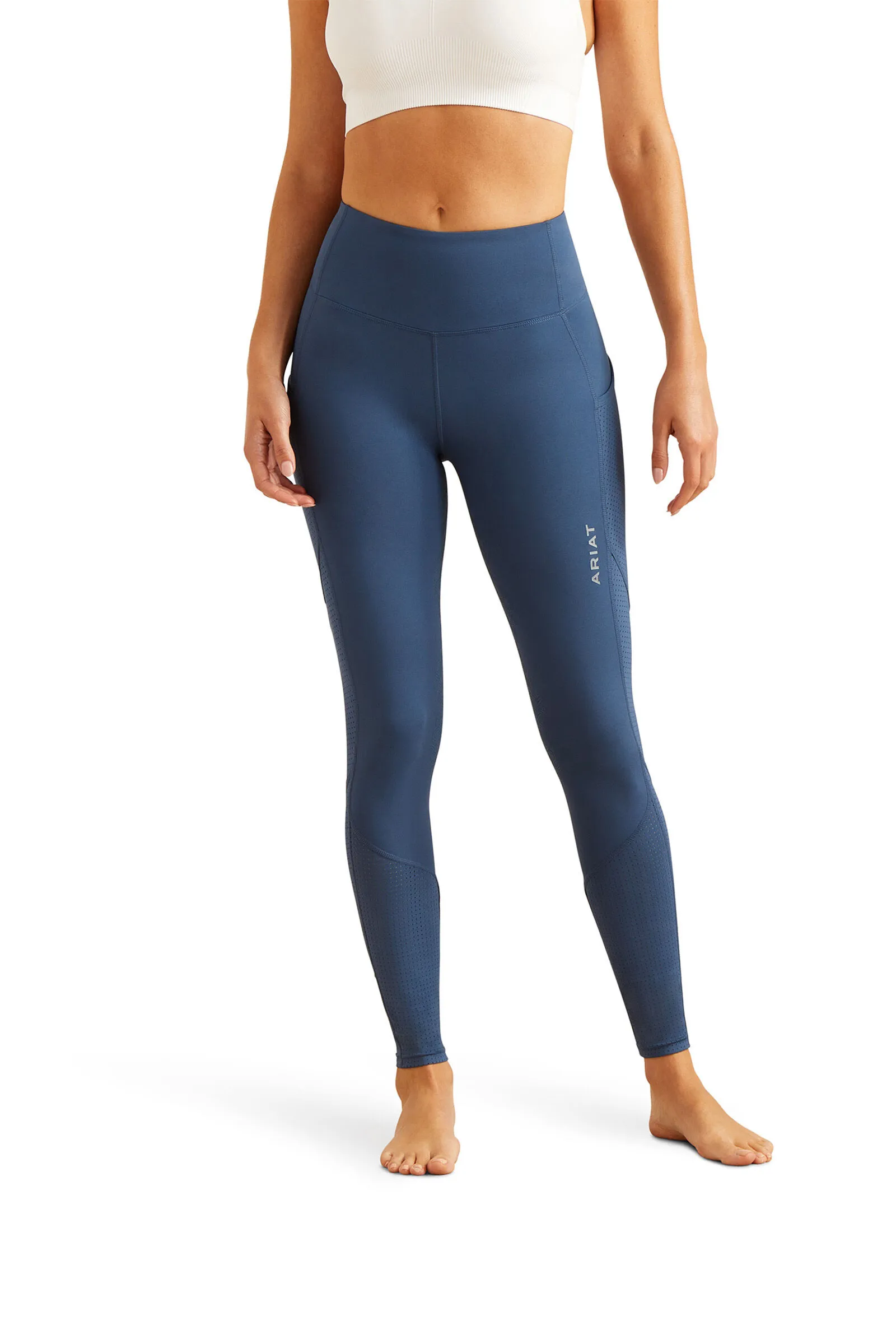 Ariat Breathe Eos Collant da equitazione da donna con impugnatura al ginocchio