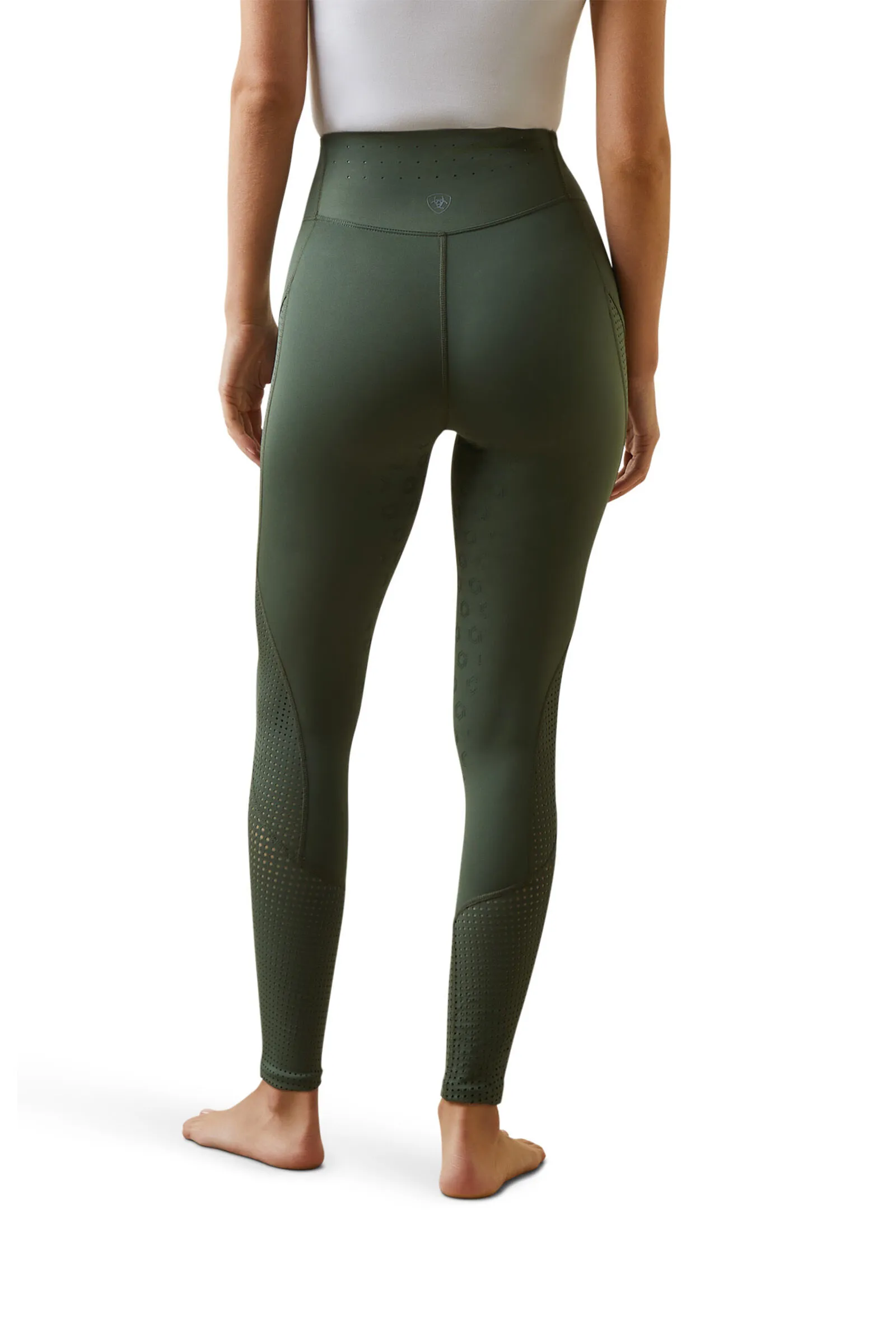 Ariat Breathe Eos Collant da equitazione da donna con impugnatura al ginocchio