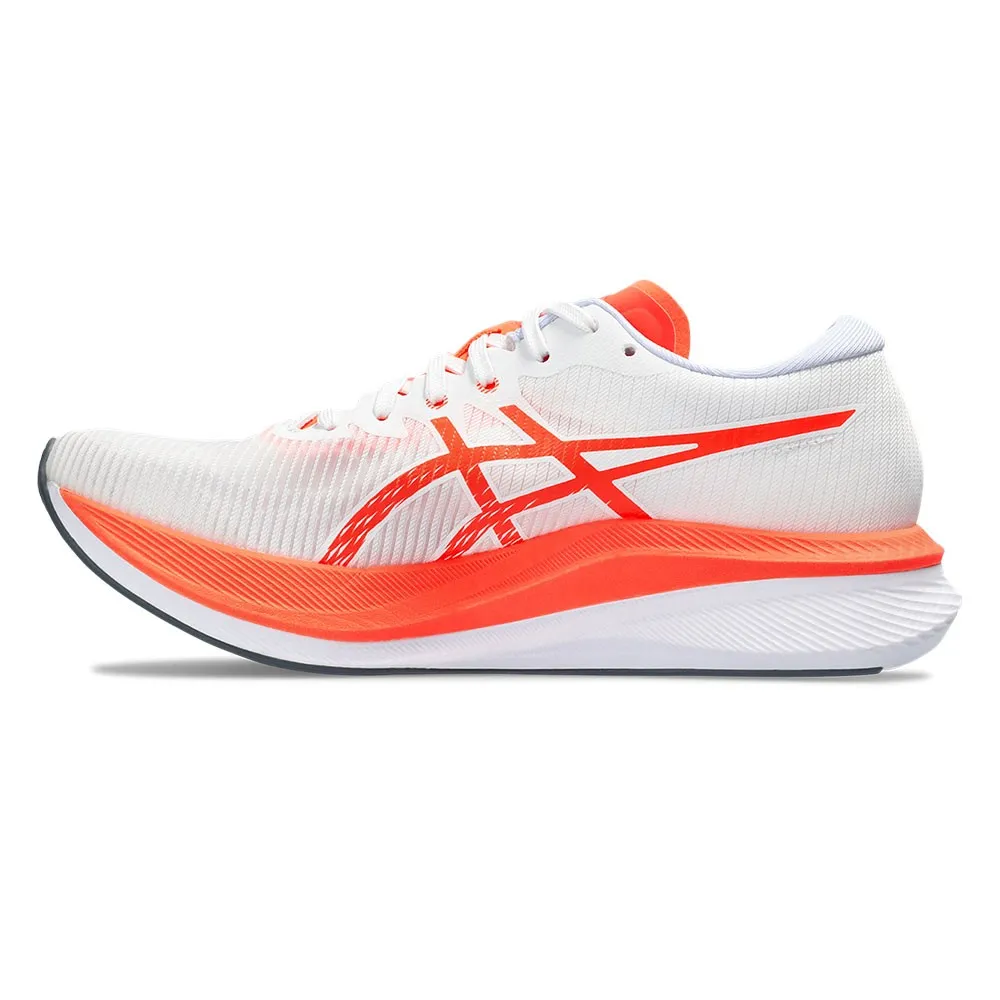 Asics Magic Speed 3 Bianco Sunrise Rosso - Scarpe Running Uomo