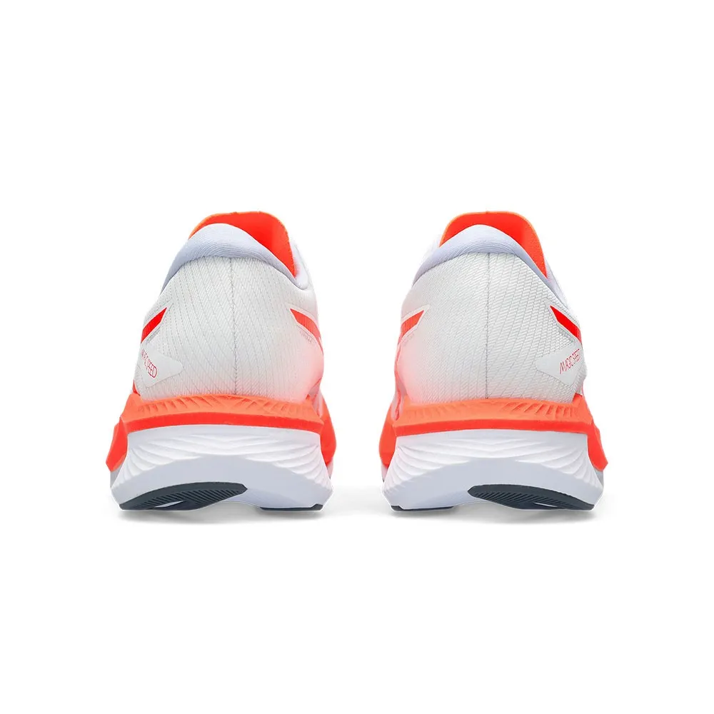 Asics Magic Speed 3 Bianco Sunrise Rosso - Scarpe Running Uomo