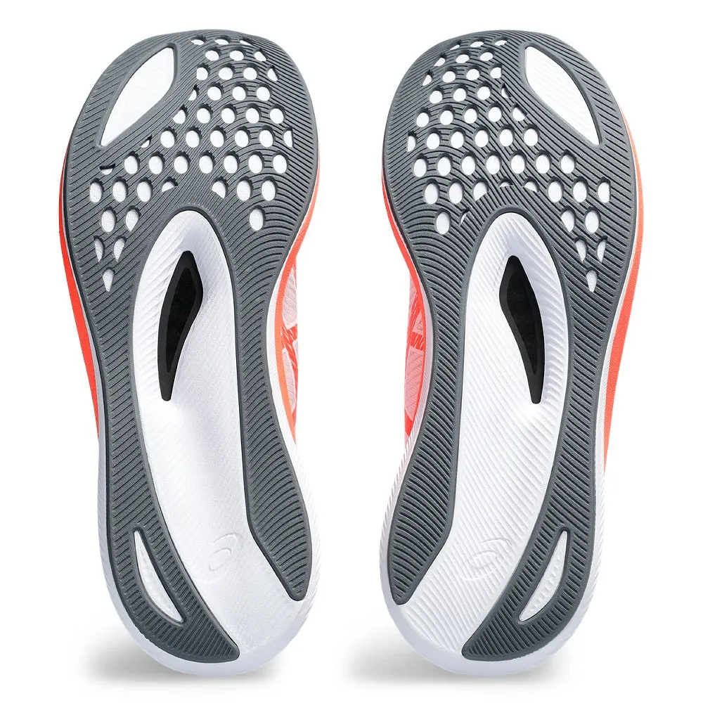 Asics Magic Speed 3 Bianco Sunrise Rosso - Scarpe Running Uomo