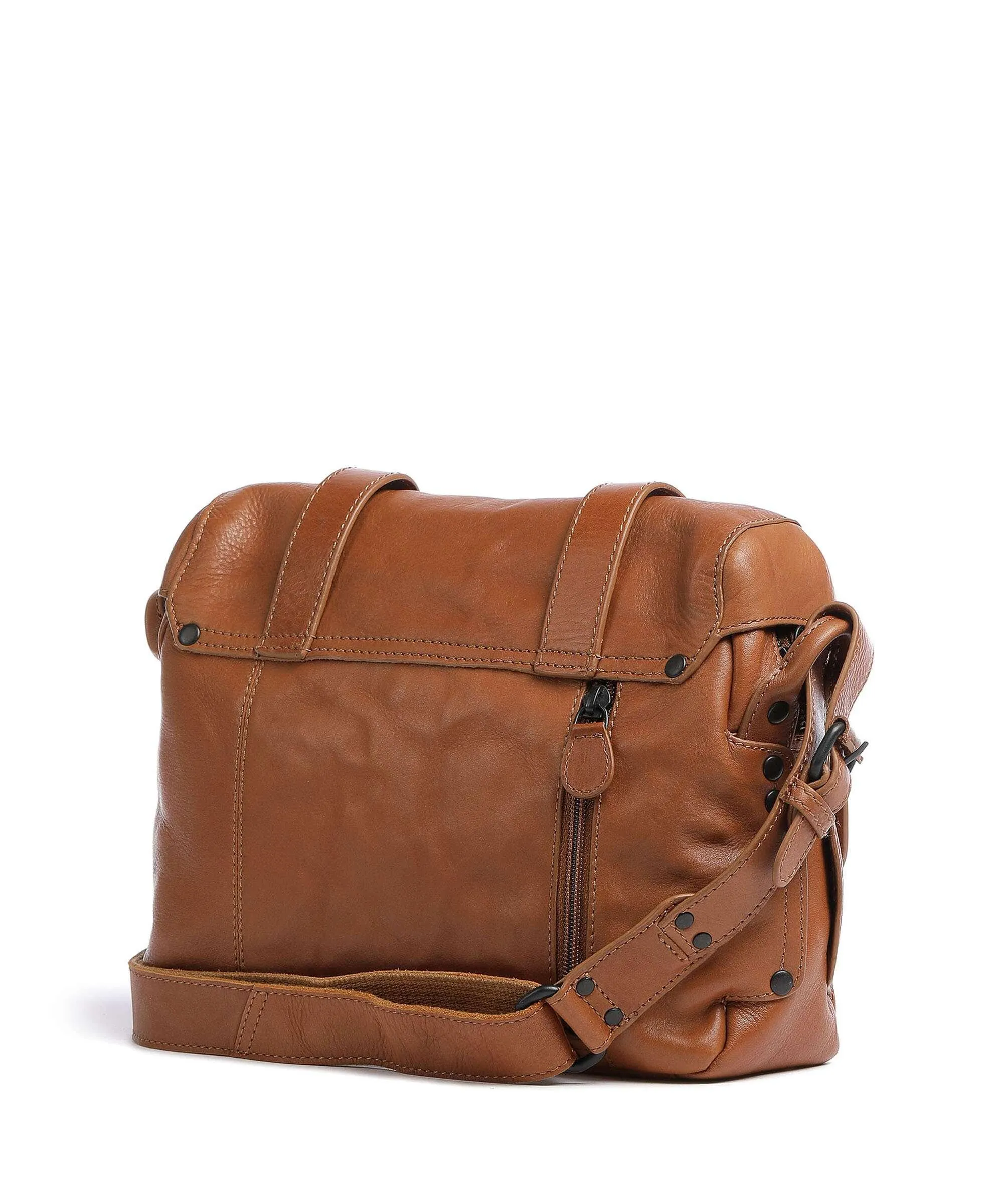  Aunts & Uncles Grandma's Luxury Club Miss Apple Pie Borsa a tracolla pelle di vacchetta grana cognac  