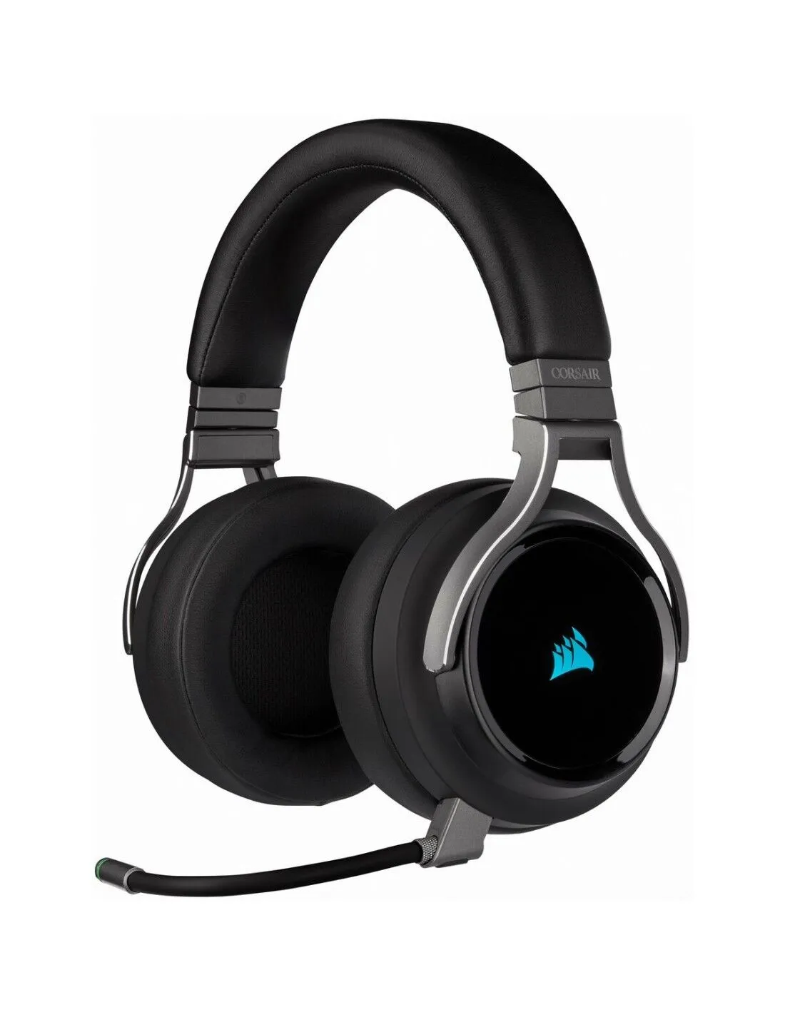 Auricolari Bluetooth con Microfono Corsair Virtuoso RGB Nero Multicolore