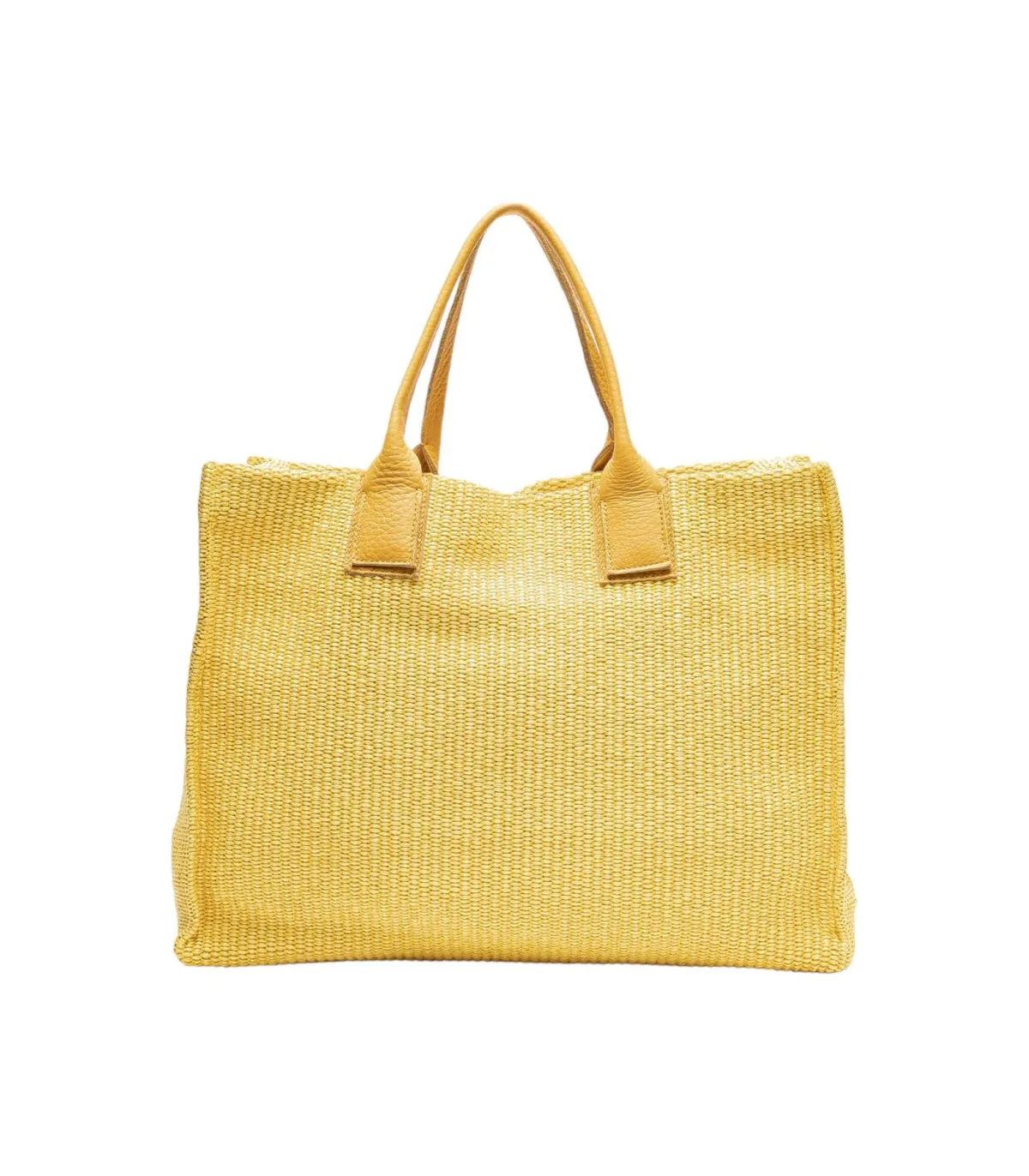 Bagghy Donna Borsa A Mano Tote Con Logo In Pelle E Tracolle A Nastro