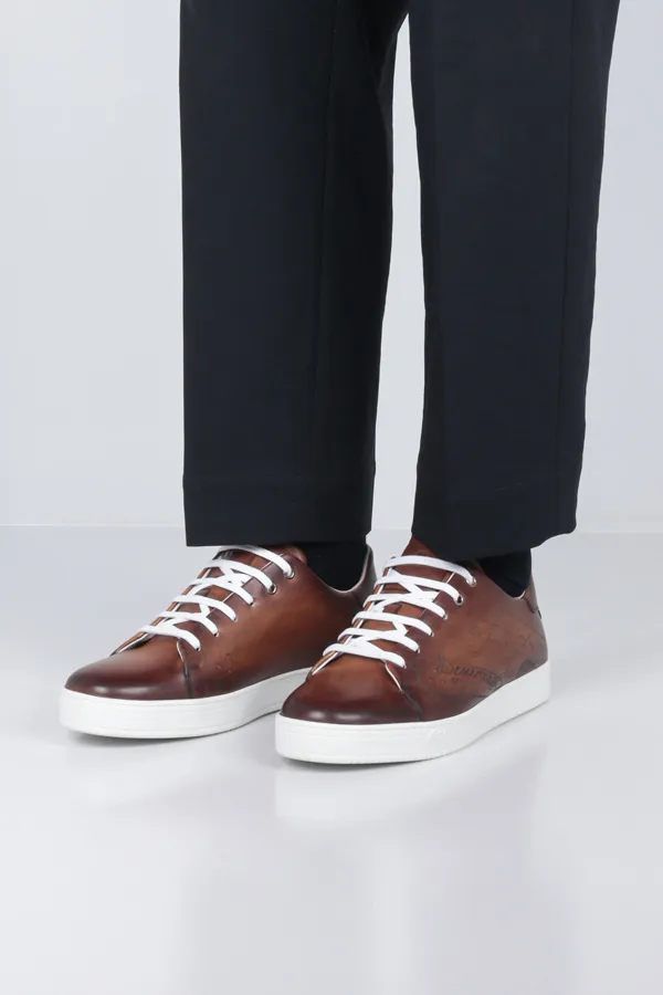  BERLUTI sneaker Playtime in pelle Scritto 