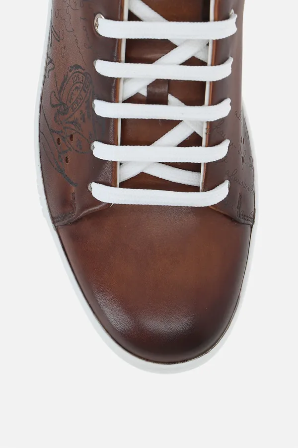  BERLUTI sneaker Playtime in pelle Scritto 