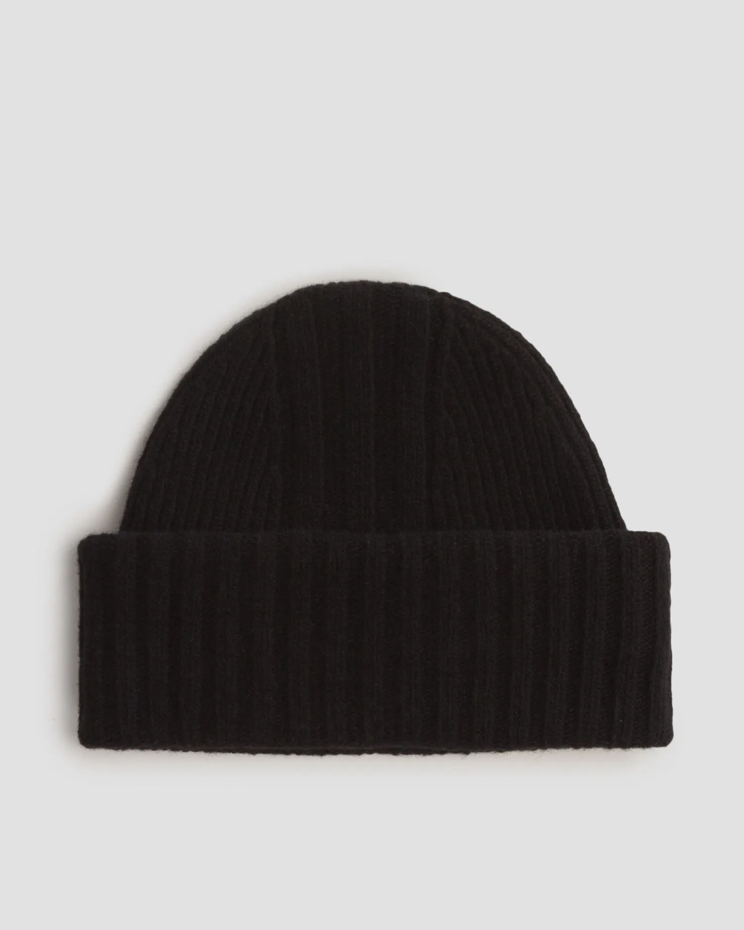 Berretto nero in lana da donna Y-3 Knit Beanie il6965-black