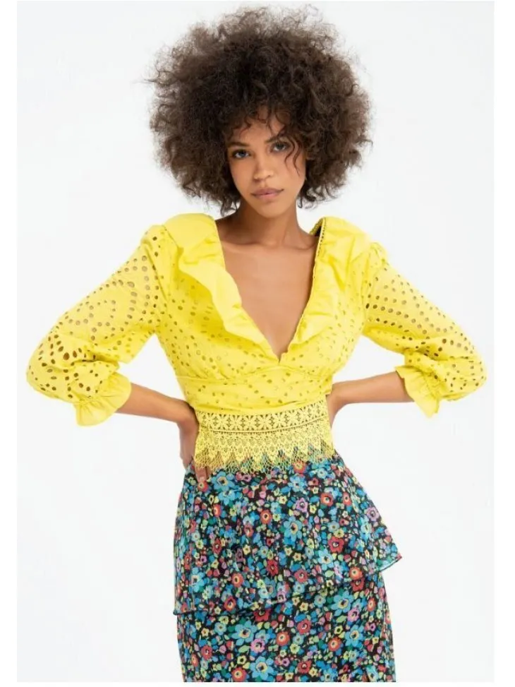 BLUSA PIZZO SAN GALLO