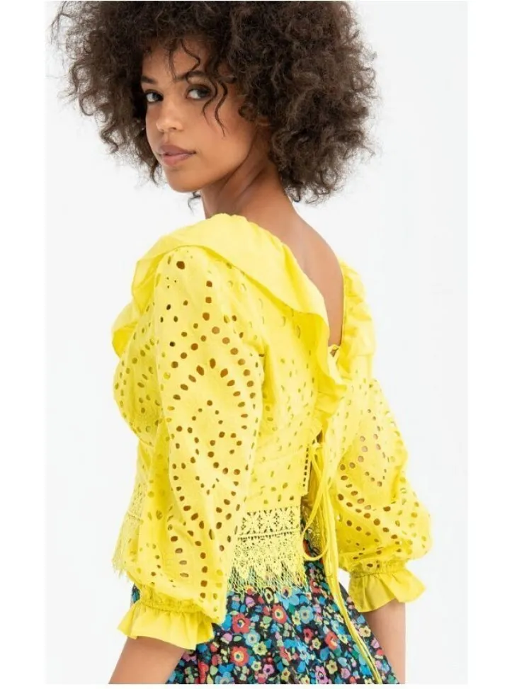 BLUSA PIZZO SAN GALLO