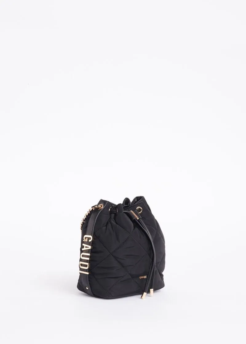 Borsa a secchiello in nylon