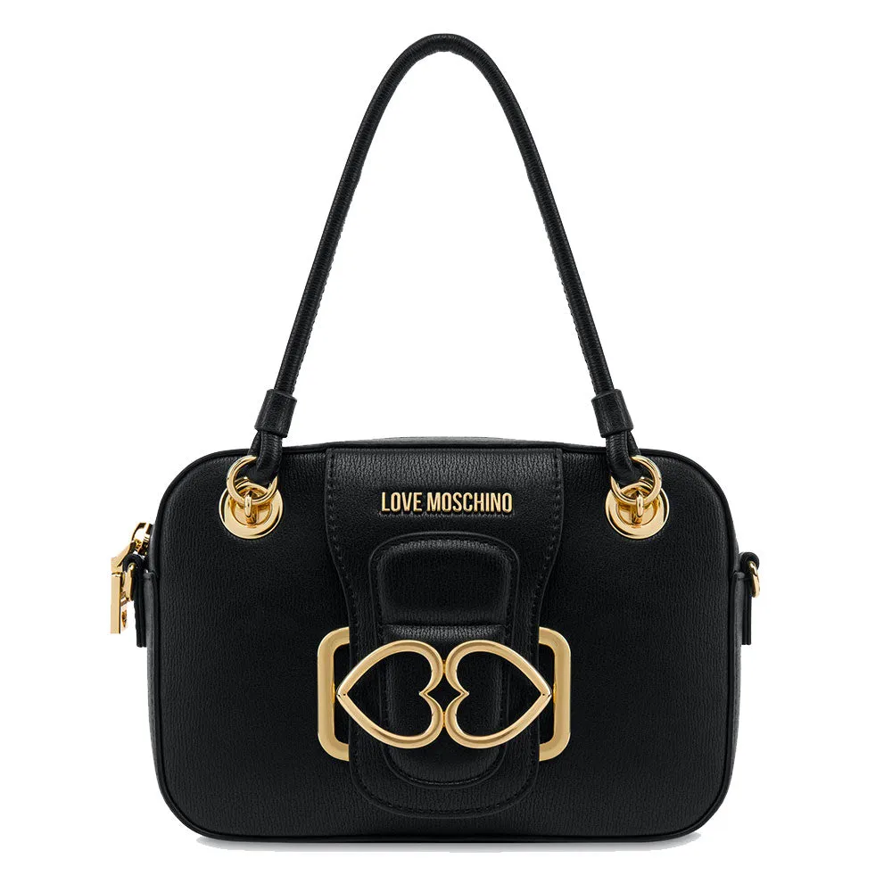 Borsa Donna a Mano LOVE MOSCHINO linea Love Bridge Nera