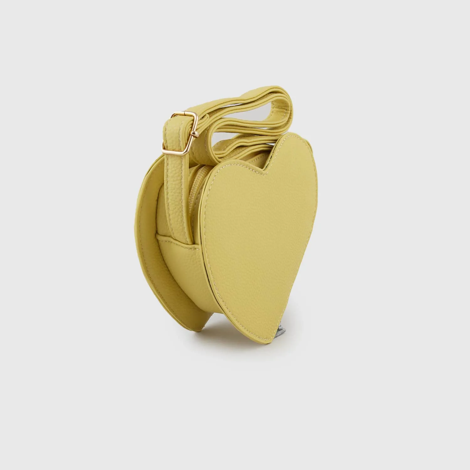 Borsa Tracolla Cuore Gialla
