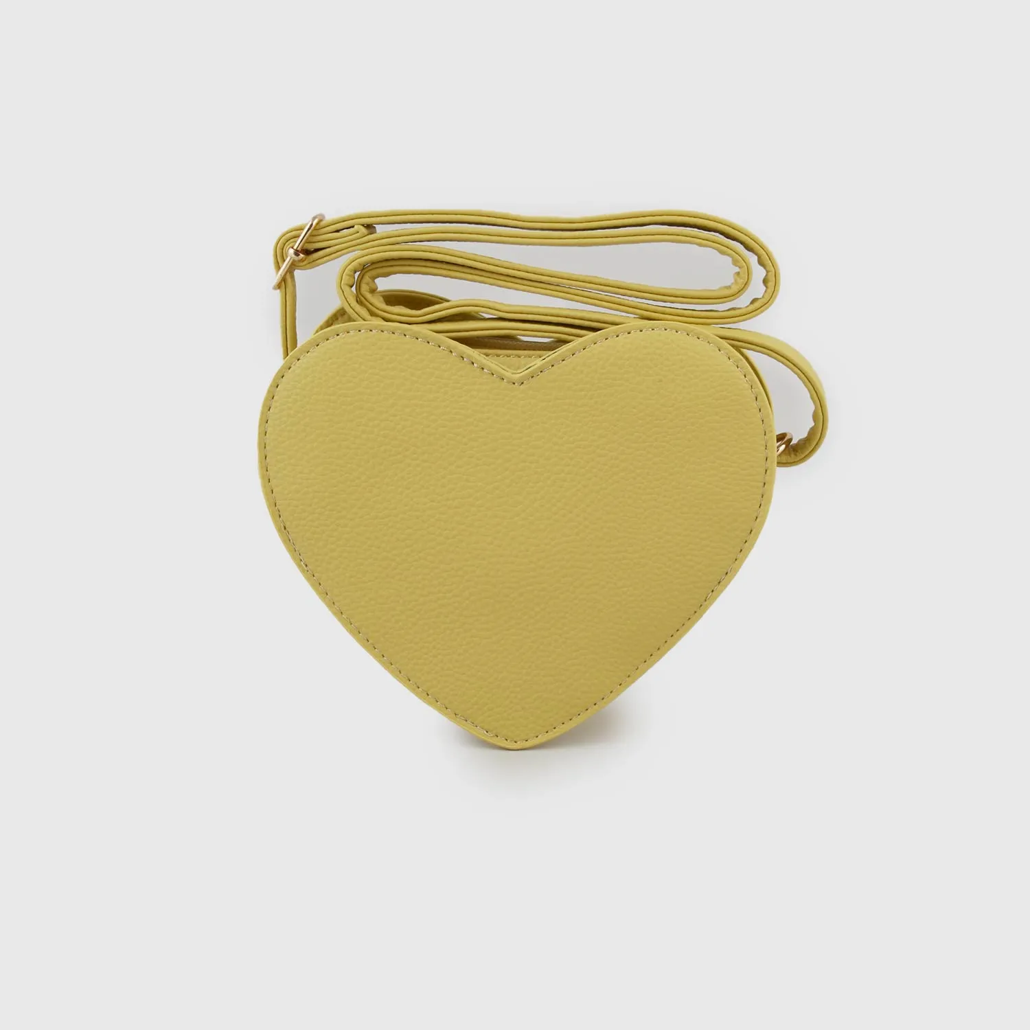 Borsa Tracolla Cuore Gialla