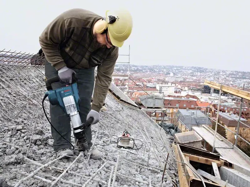 Bosch Martello demolitore GSH 11 VC Professional con attacco SDS Max, 23J