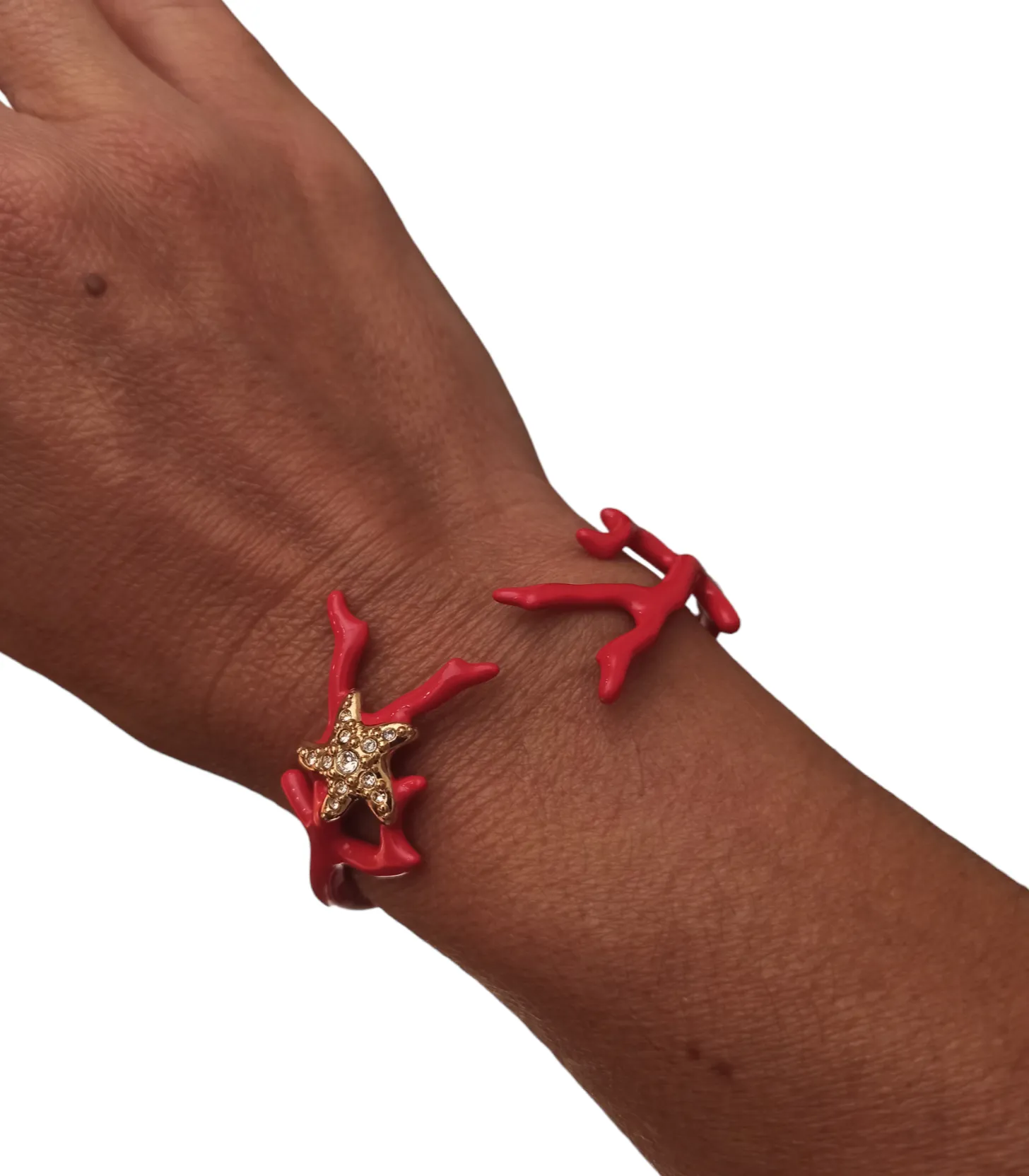 Bracciale corallo rosso Polina