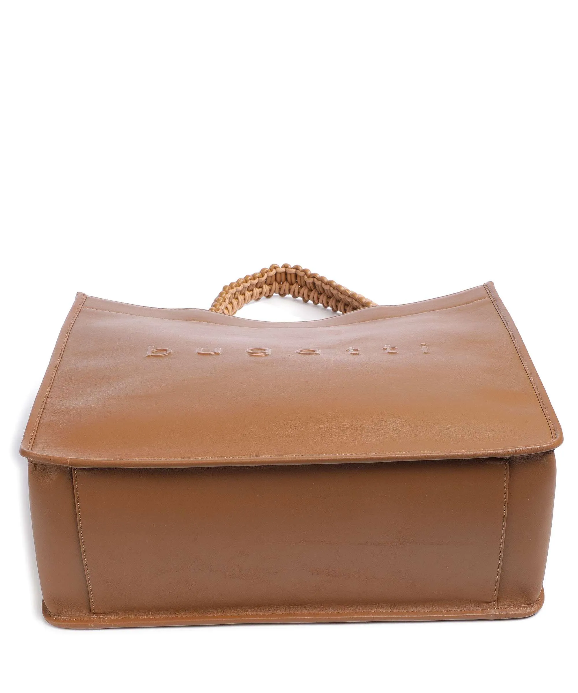 Bugatti Daphne Borsa a mano 14″ pelle a grana fine cognac  