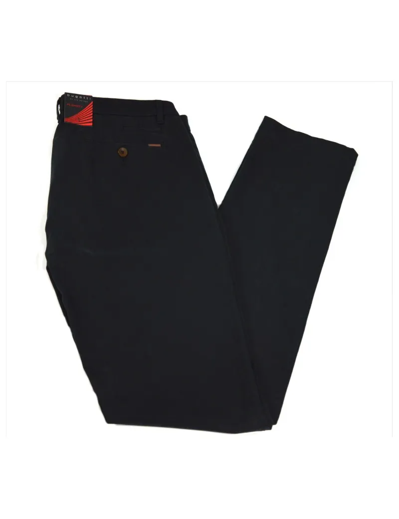 BUGATTI pantaloni uomo colore nero invernale vita alta