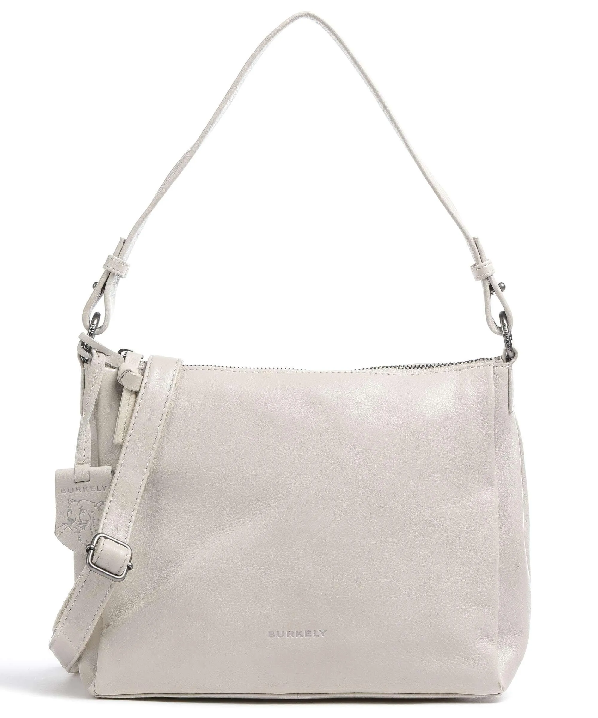  Burkely Just Jolie Borsa hobo pelle granulata avorio  