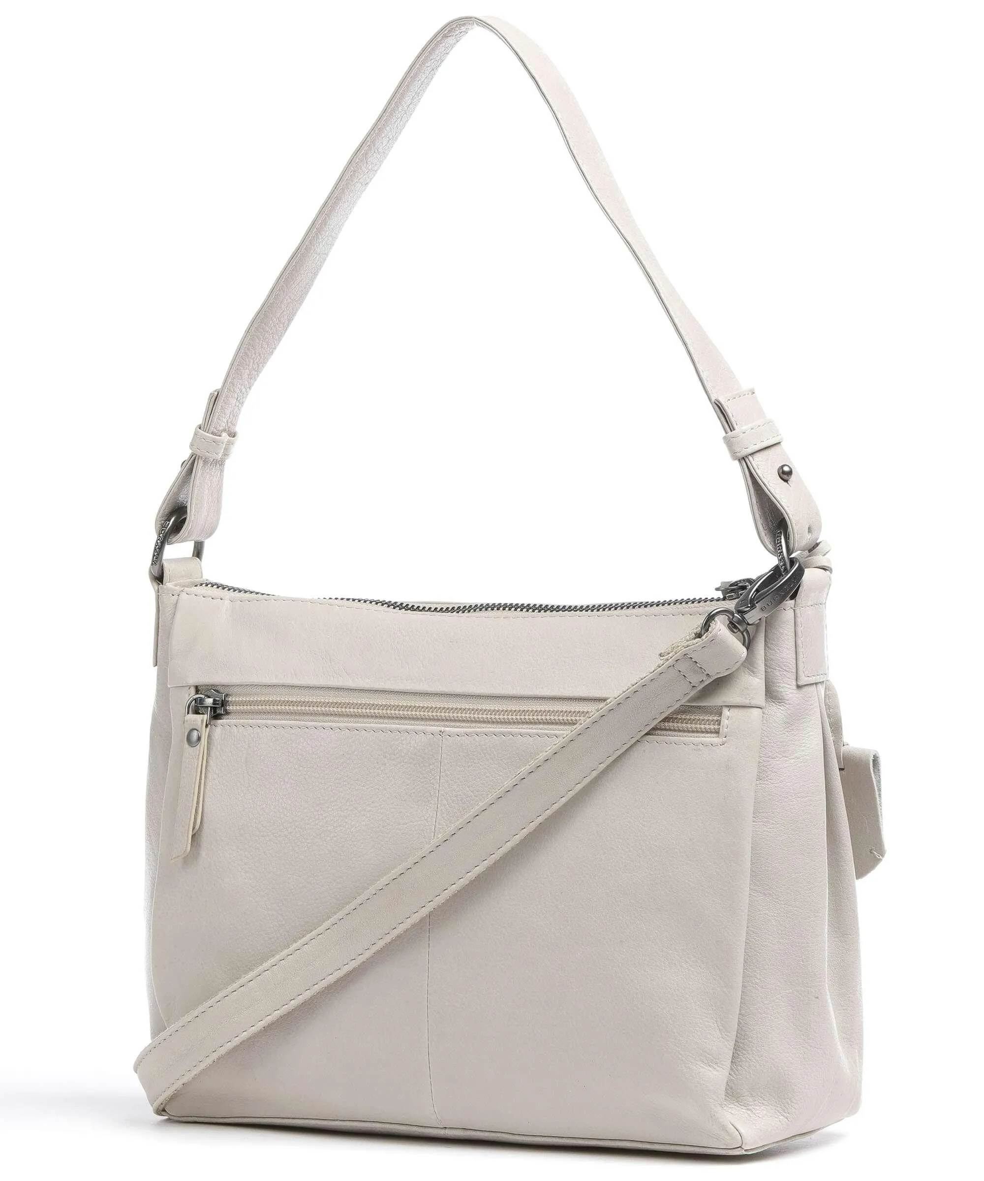  Burkely Just Jolie Borsa hobo pelle granulata avorio  