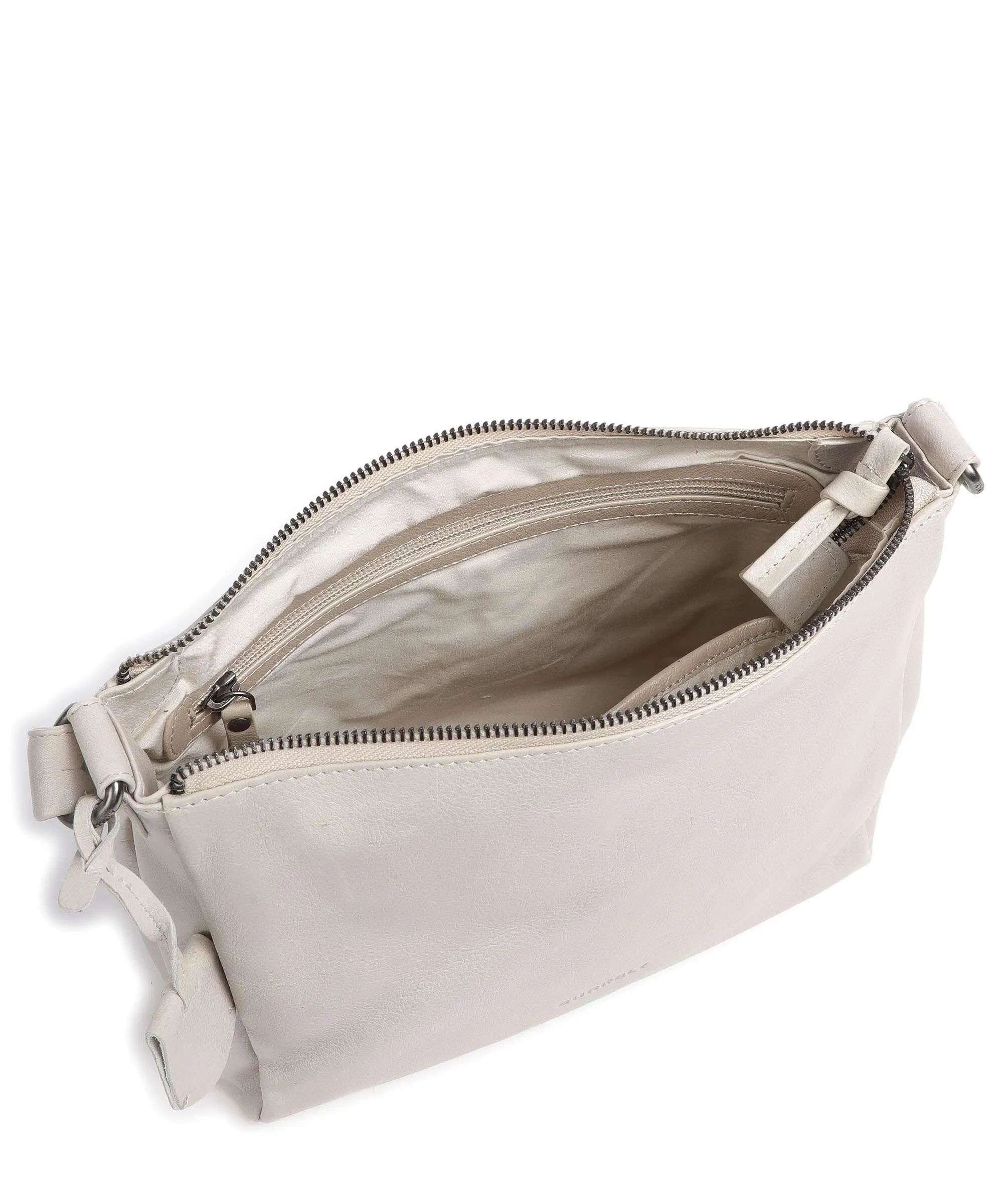  Burkely Just Jolie Borsa hobo pelle granulata avorio  
